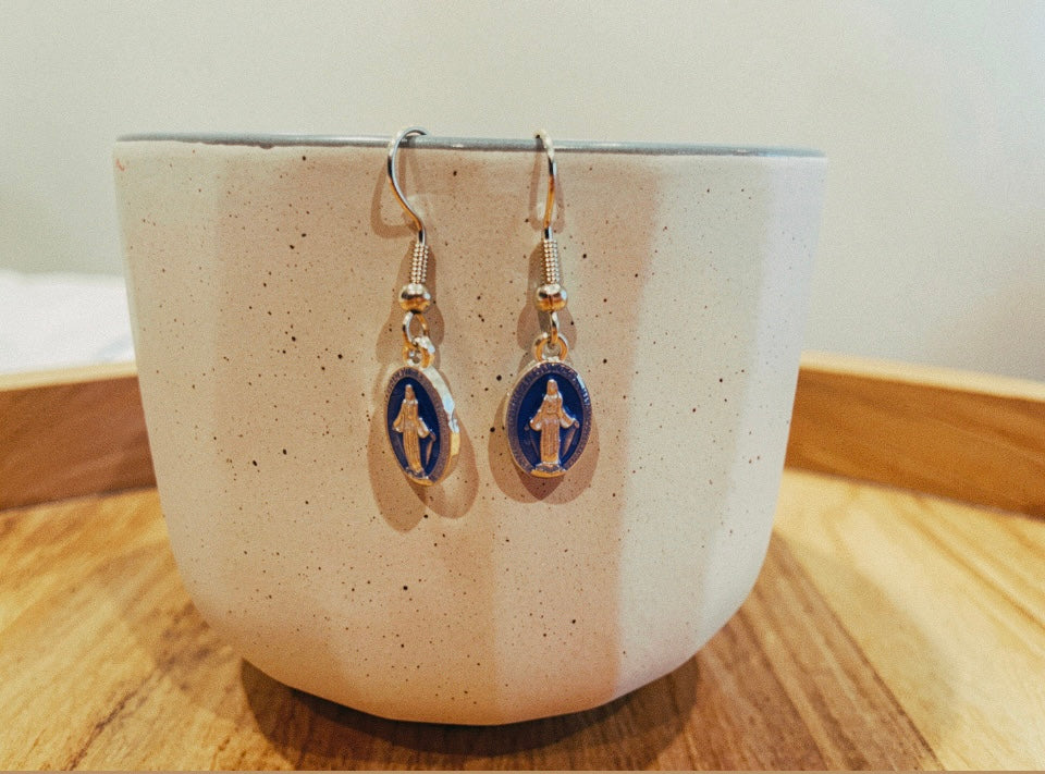 Miraculous Medal Earrings