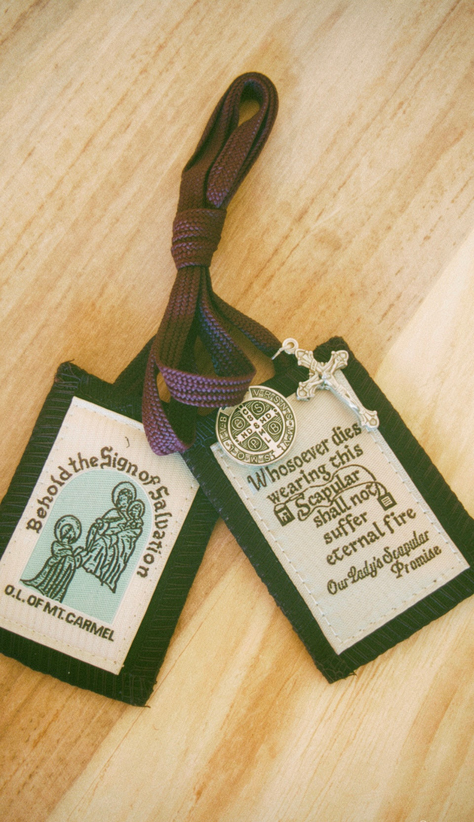 Adult size Brown Scapular